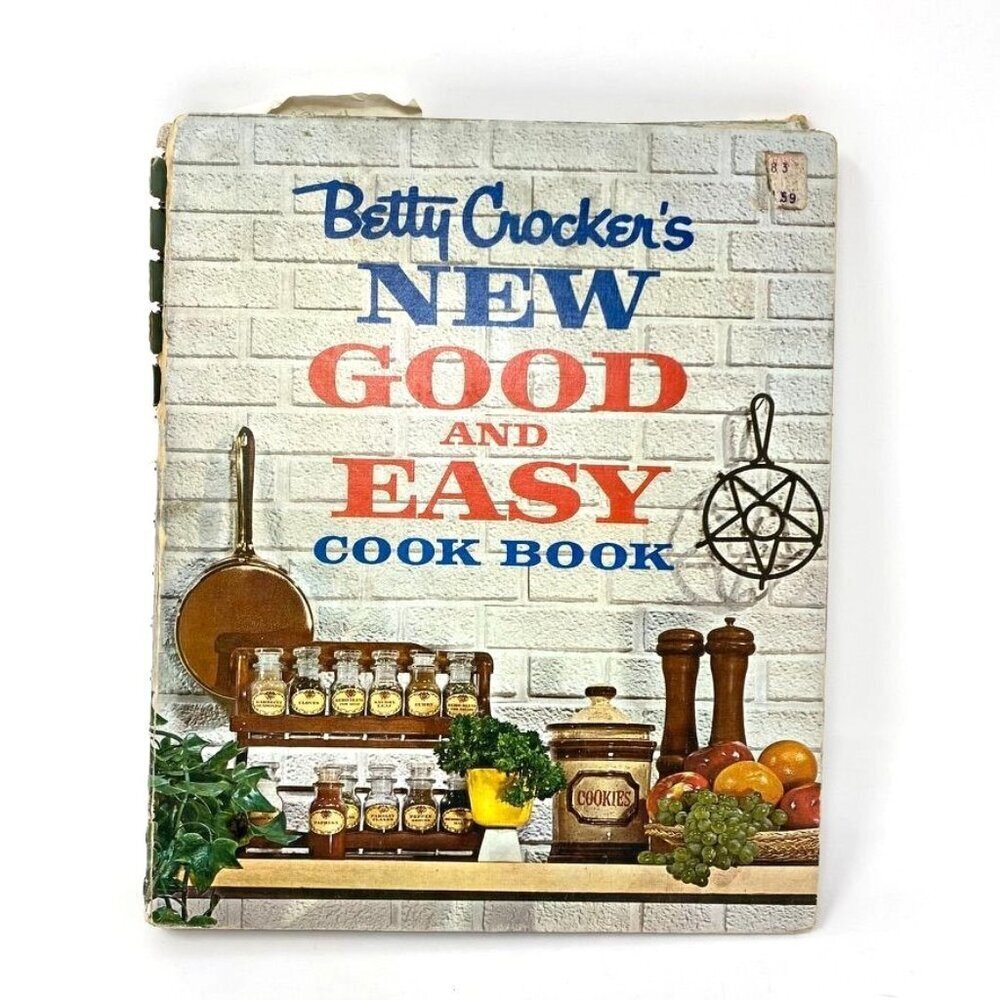 Vintage Betty Crocker Good And Easy Cookbook 1st Edition As Is